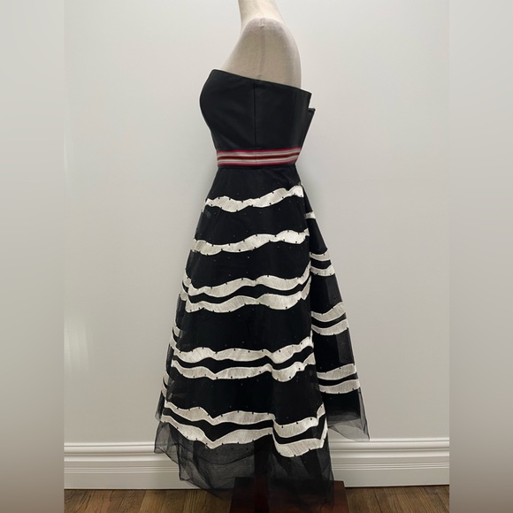 Sachin & Babi Alexi Strapless Dress, Black, 0 - Picture 6 of 14